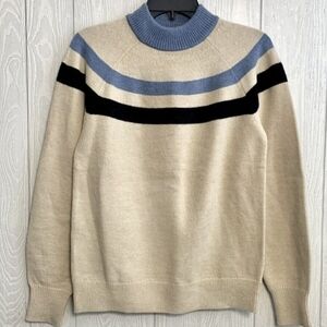 *NWT* Les Serein Horizontal Striped Sweater